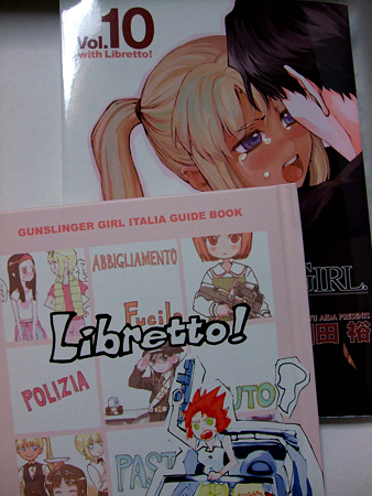 GUNSLINGER GIRL 10 with Libretto!
