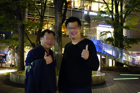 2014/4 夕食をyamaさんと-3