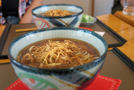 ゴボ天蕎麦