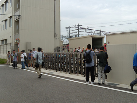 尾張旭検車区入口