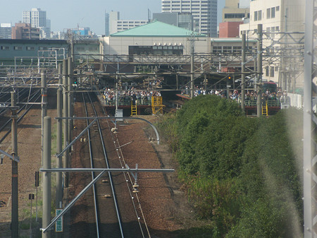 神宮前駅お立ち台
