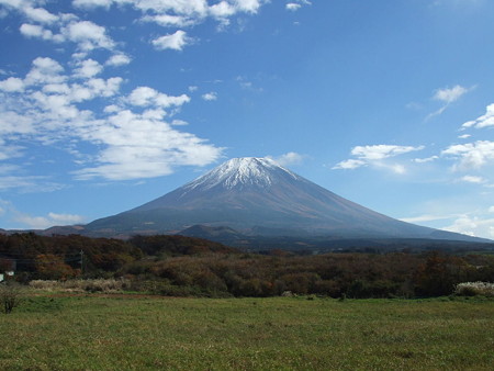 富士山　富士宮方面から