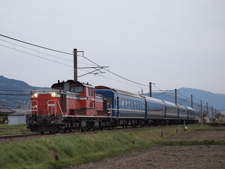 DD51+24系天理臨 編成全体流し 桜井線天理~櫟本