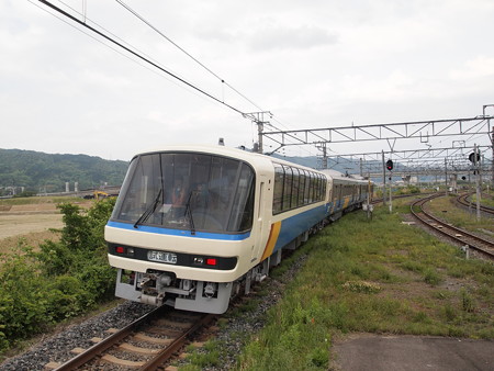クモヤ213系 U@Tech 山陰本線亀岡駅