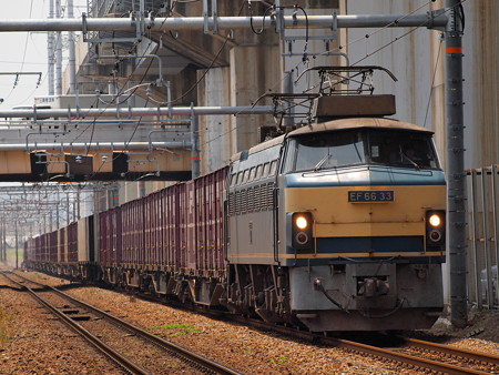 EF66ゼロロク貨物 北方貨物線塚本信号場~吹田操車場