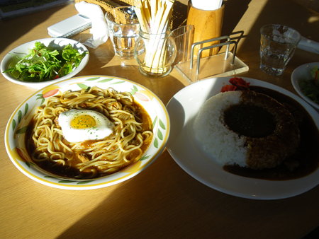 枇杷カレー＆枇杷カレーパスタ