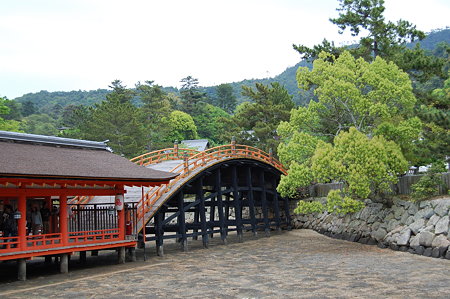 厳島神社　反橋