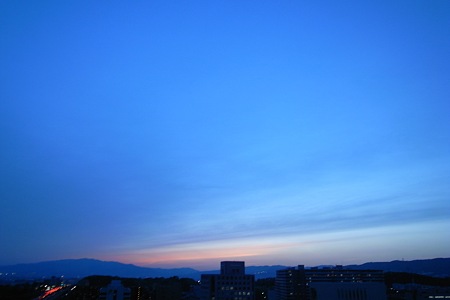 2009-04-17の夕焼け