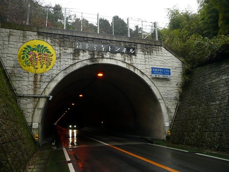 新童学寺トンネル北口