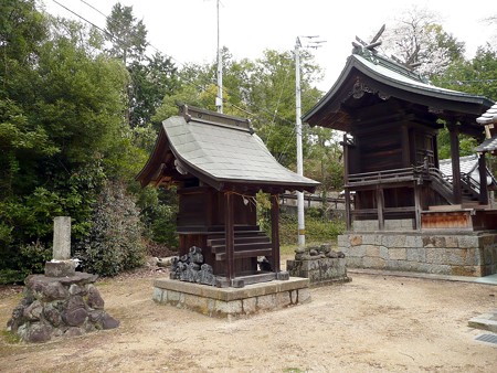 満濃池の神野神社