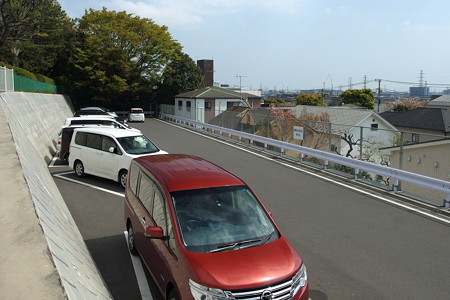 夢見ヶ崎動物公園の駐車場