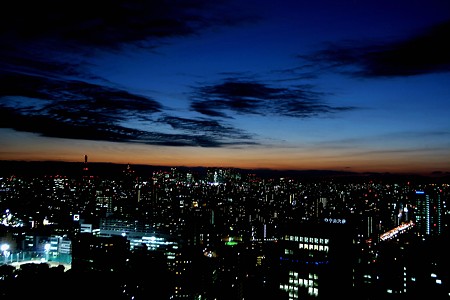 東京夕景