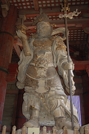 東大寺大仏殿 多聞天(毘沙門天)