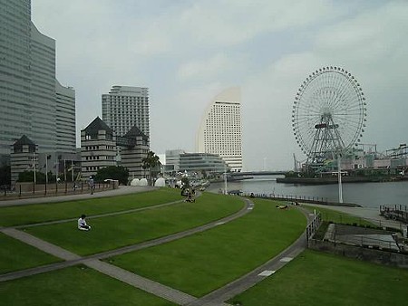バルコニーから