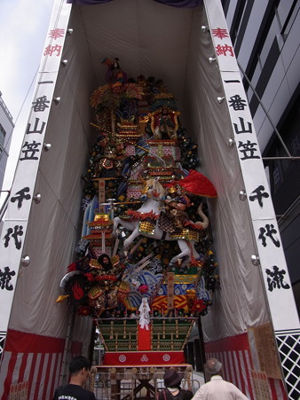 06 博多祇園山笠 飾り山 千代流 2012年 三國志(さんごくし)写真画像