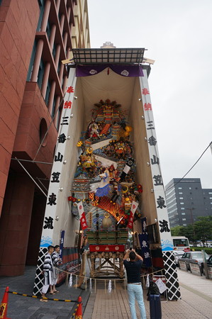 03 2014年 博多祇園山笠 飾り山笠 忠義軍師官兵衛 東流 (2)