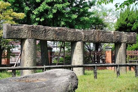 五条大橋　橋脚　桁