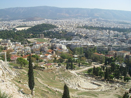 アテネ(Athens)にて