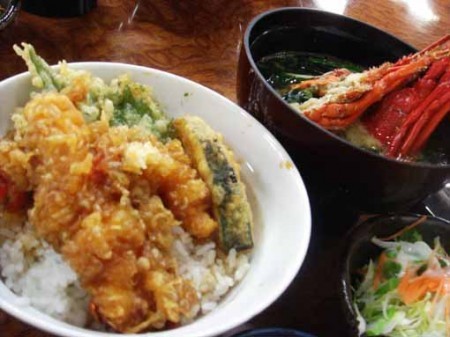 伊勢えび天丼